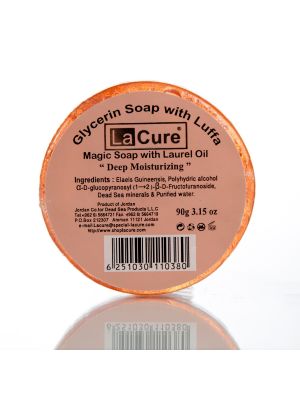 Savon Glycérine au Luffa; Savon magique à l'huile de laurier «Hydratation profonde»